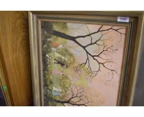 A full colour print after Helen Bradbury