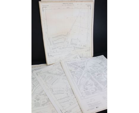 Large collection of early 20th Century ordnance survey maps to include mainly West Country; Dorset, Somerset and Gloucestersh