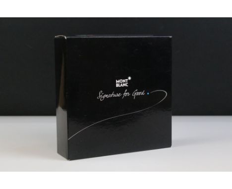 A Mont Blanc Signature for Good Meisterstuck LeGrand ballpoint pen within original case and box