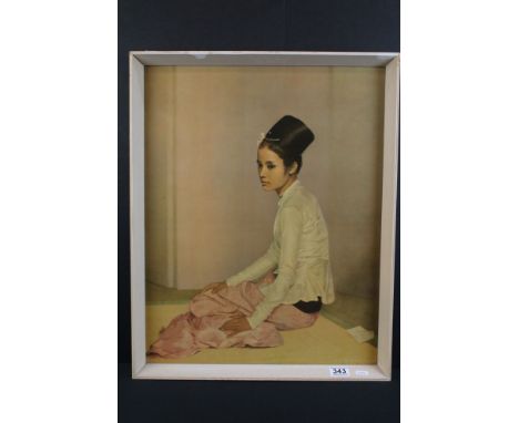 After Sir Gerald Kelly (British, 1879 – 1972), Saw Ohn Nyun, colour print, titled on label verso, 60 x 47cm, framed