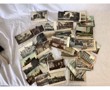 QTY OF VINTAGE POSTCARDS OF VARIOUS SUBJECTS
