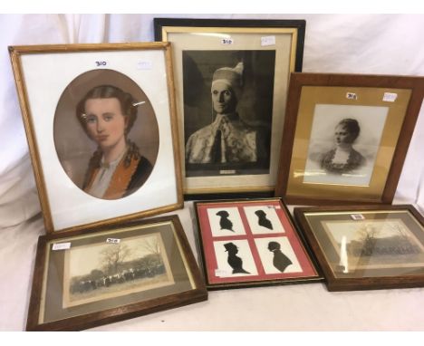 QTY OF F/G PORTRAIT'S &amp; F/G VINTAGE PHOTOGRAPHS