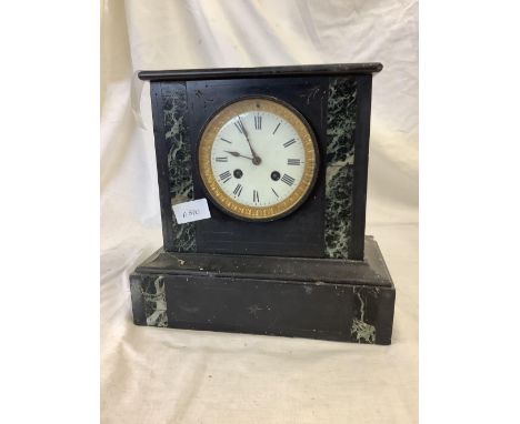 SLATE MANTLE CLOCK