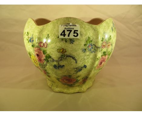 A Grimwade Chintz jardinière. Please note that buyer must arrange collection of this item.