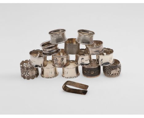 including a set of 5, initialled, by James Deakin &amp; Sons, Chester 1924, a cased pair, by William Adams Ltd, Birmingham 19