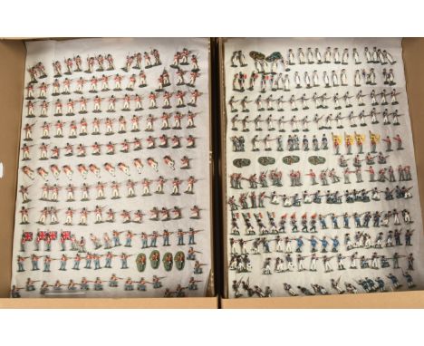 Del Prado - 'Relive Waterloo' Series - A Large Group of 1:72 Scale Figures. Includes: BYN20, BEL41 &amp; others. Conditions g