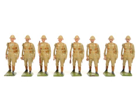 Britains - Set No. 109 'Dublin Fusiliers'. 1935 (Wolseley Helmet) version. Includes set box base only. Conditions generally a