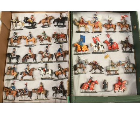 Del Prado - 'Cavalry of the Napoleonic Wars' &amp; Others - A Group of Unboxed Models. 1:32 scale. Conditions generally appea