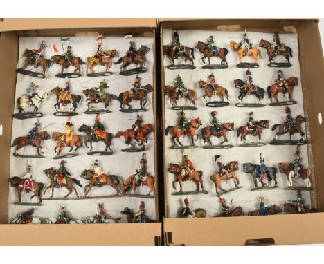 Del Prado - 'Cavalry of the Napoleonic Wars' Collection - A Group of Unboxed Models. 1:32 scale. Conditions generally appear 