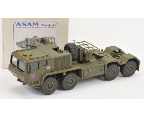ASAM Models - 'SM62 Unipower Transporter', Boxed. White metal, 1:48 scale. Condition generally appears Near Mint overall, con