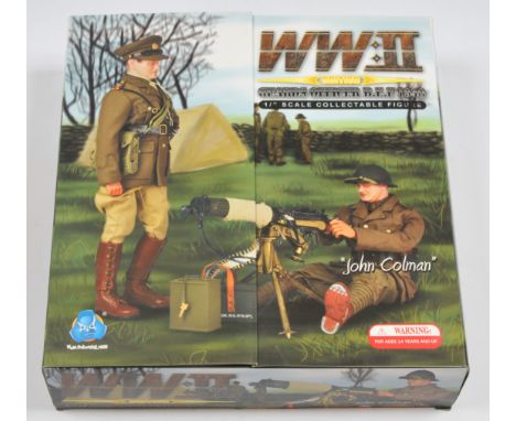 'Dragon in Dream' - WWII British Guards Officer "John Colman", Boxed. 1/6 scale collectable figure. Appears complete but not 