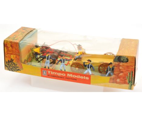 Timpo - Wild West Series - Set Ref. No. 350 'Buckboard', Boxed. Circa 1970. Condition generally appears Near Mint overall, co