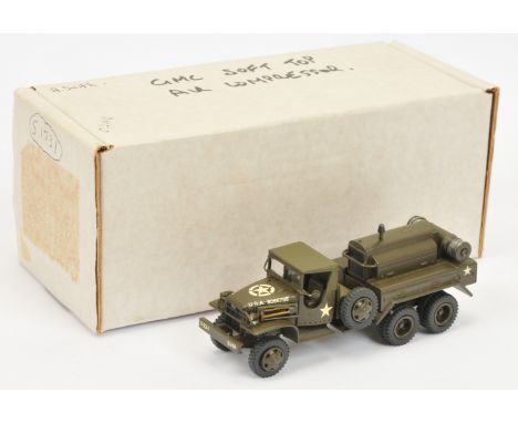 A Smith Automodels (ASAM Models) - 'Mack NR Transporter, U.S. Army', Boxed. Condition generally appears Near Mint overall, co