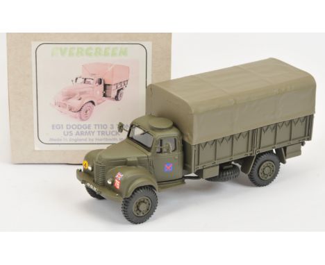 Evergreen (Netherlands) or Similar - Commer Truck British Army. Unknown model number with mismatched box for 'EG1 Dodge T110 