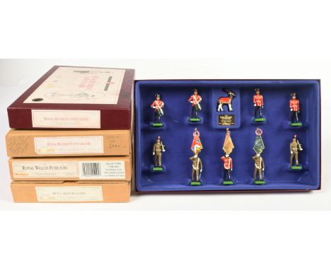 Britains Limited Edition - A Group of Boxed Sets. Comprising: 5191 'The Royal Welch Fusiliers'; 5192 'The Royal Irish Rangers