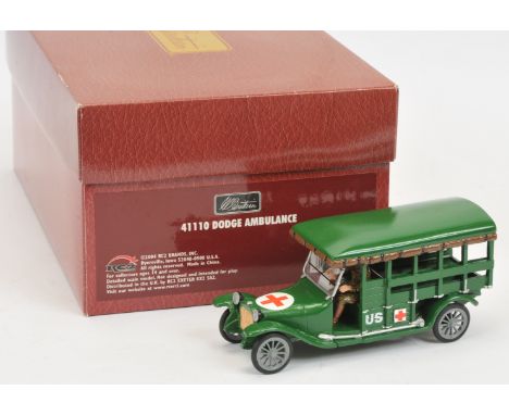 Britains - Set No. 41110 'Dodge Ambulance', Boxed. Condition generally appears Near Mint overall, contained in a generally Ex