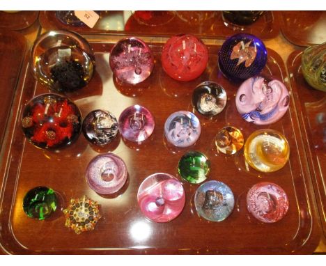 Collection of Caithness Paperweights etc