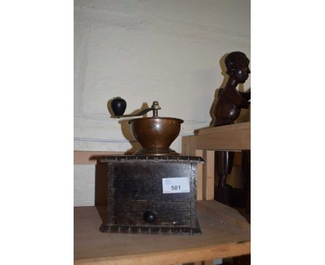 A coffee grinder