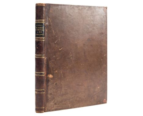 DAVIES, John. The Civil Warres of Great Britain and Ireland. 1661, first edition:. (xx); 384 pages. Folio. Nineteenth century