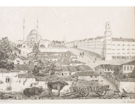 BLACKWOOD, Lady Alicia - Scutari, the Bosphorus and the Crimea : one of two parts, 10 lithograph plates inc. 3 double page (o