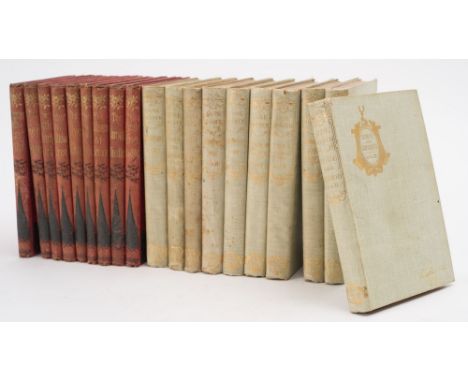 AUSTEN, Jane - Novels : Reginald Brimley Johnson (ed), six volume set in ten, illust, org. cloth soiled, small 8vo, J. M. Den