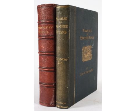 WORDSWORTH, Christopher - Greece Pictorial, Descriptive, & Historical : illust, full morocco, 4to, new edition, 1882. With - 