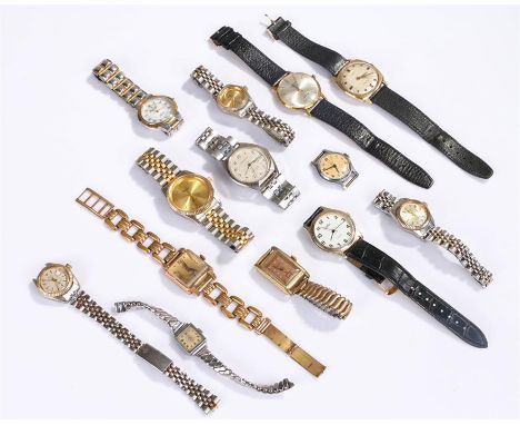 Wristwatches, to include Timex Eletric, Caravelle, Ingersol, Sekonda, etc, (qty)