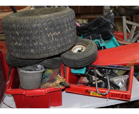 Quantity of tools and spares