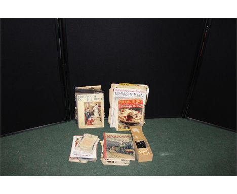 Collection of vintage ephemera including, 1933 Halfords Cycle Catalogue, Pryce Jones 1928 Christmas Catalogue, 1930 Road Regu