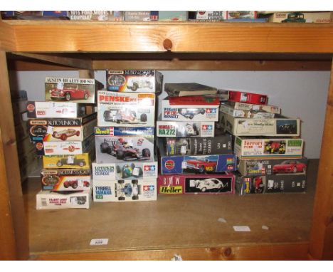 Quantity of various boxed model kits by Revell, Airfix, Tamiya and others