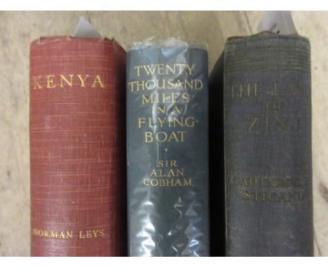 One volume ' The Land of Zinj ', an account of British East Africa by Captain C.H. Stigand, published by Constable and Co., L
