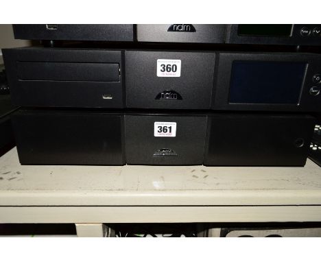 A NAIM AUDIO CD555PS POWER SUPPLY, with original box, manual and two interconnect cables, Serial No.337363 (PAT pass and work