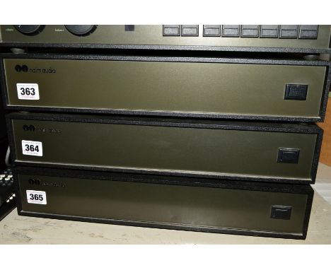 A NAIM AUDIO NAP 135 MONO BLOCK HIFI AMPLIFIER, with original box, manual, power and interconnect lead, Serial No.15023 (PAT 