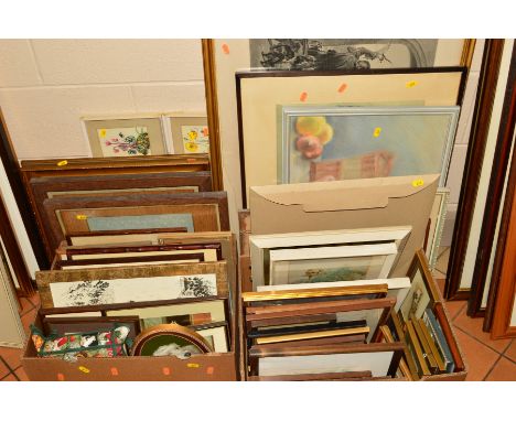 PAINTINGS AND PRINTS ETC, to include a pair of Cecil Aldin hand tinted hunting prints 'One of the Right Sort' and 'One of the