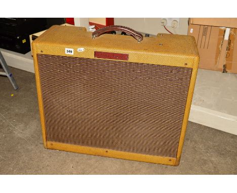 A VICTORIA AMP. COMPANY DOUBLE DELUXE BOUTIQUE VALVE COMBO, this American made 40 watt combo amplifier has a Tweed case with 