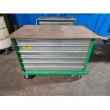 5-Drawer Rolling Tool Storage Cabinet