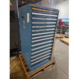 Lista 15-Drawer Tool Storage Cabinet, 28" x 28" x 57" High