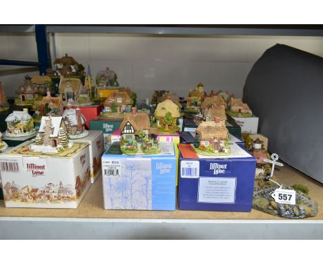 FORTY ONE LILLIPUT LANE SCULPTURES FROM VARIOUS COLLECTIONS, mostly boxed and with deeds, comprising twenty five from Symbol 