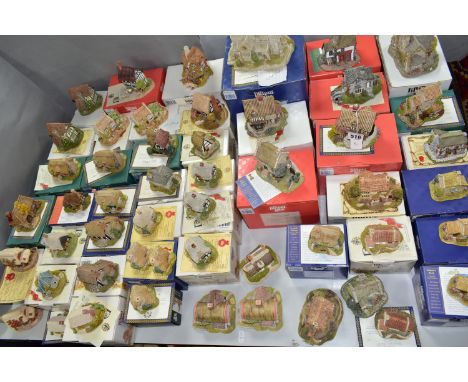 FIFTY ONE LILLIPUT LANE SCULPTURES FROM THE NORTH AND THE MIDLANDS COLLECTIONS, mostly boxed and with deeds, comprising two M