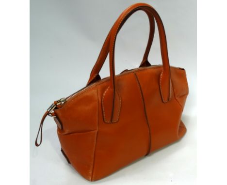 A Tod's Di bag - light tan leather, width 40cm.