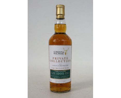 CAOL ILA 1995 MADEIRA WOOD - G&M
1 bottle.  Caol Ila 1995 Madeira Wood Finish Single Malt Scotch Whisky.  70cl.  45% abv.  Di