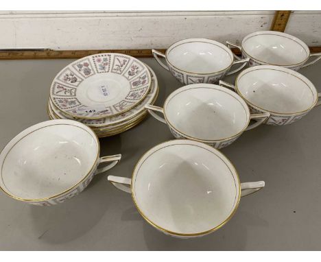 Quantity of Minton tapestry tea wares