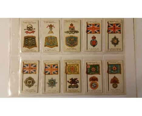 PLAYERS, complete (10), inc. Badges & Flags (scuffing to edges), Film Stars 3rd, Army Life, Kings & Queens, Military Head-Dre