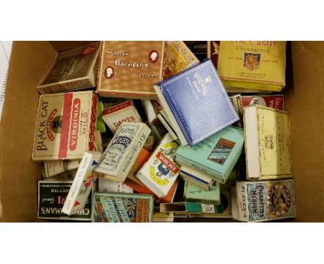 CIGARETTE PACKETS, mainly hulls with sliders, 10s (60), 20s (8), 5s etc., inc. Star, Aristocratic, Rapid, Army Club, Diamond,