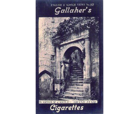 GALLAHER, English & Scotch Views, complete, minimal scuffing to black edges, generally EX, 100