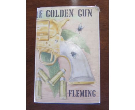 Fleming, Ian, first edition of The Man with the a Golden Gun, pub. 1965 Jonathan Cape, with dust jacket, with tear and loss t