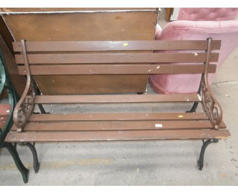 garden bench for restoration