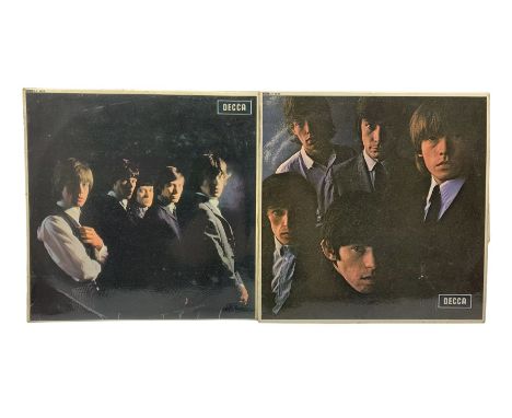 Two Rolling Stones LP's to include The Rolling Stones No. 2 (1964 UK Mono Press, Decca - LK 4611, Matrix Side A XARL-62712A, 