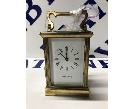 MAPPIN OR WEBB CARRIAGE CLOCK