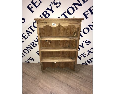 PINE KITCHEN SHELF UNIT